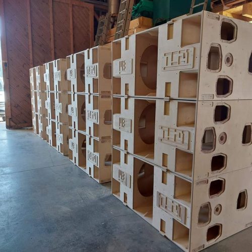 Ebénisterie d'un TC21